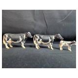 Set of Farm Animal Figurines Horses and Cows Set of Farm Animal Figurines Horses and Cows