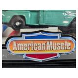 Ertl American Muscle 1955 Chevy 3100 Cameo 1:18 Die Cast Model Truck Ertl American Muscle 1955 Chevy 3100 Cameo 1:18 Die Cast Model Truck
