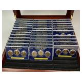 102pc Presidential Dollar Collection w/Display Box 102pc Presidential Dollar Collection w/Display Box