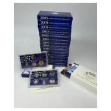 17x Proof Sets from 2000-2007 17x Proof Sets from 2000-2007