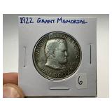 1922 Grant Memorial Commemorative Half Dollar 1922 Grant Memorial Commemorative Half Dollar