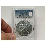 2011 PCGS ASE MS70 2011 PCGS ASE MS70