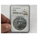 2015 NGC ASE MS69 2015 NGC ASE MS69