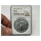 2015 NGC ASE MS69 2015 NGC ASE MS69