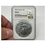 2015 NGC ASE MS69 2015 NGC ASE MS69
