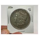 1886 Morgan Silver Dollar 1886 Morgan Silver Dollar
