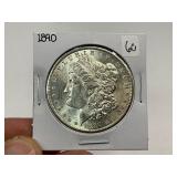1890 Morgan Silver Dollar 1890 Morgan Silver Dollar