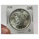 1922 Silver Peace Dollar 1922 Silver Peace Dollar