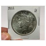 1922 Silver Peace Dollar 1922 Silver Peace Dollar