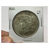 1922 Silver Peace Dollar 1922 Silver Peace Dollar