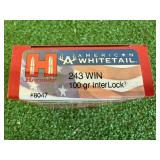 Hornady 243 WIN 100 gr Interlock Hornady 243 WIN 100 gr Interlock