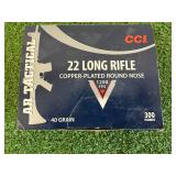 CCI AR Tactical 22 Long Riffle 300 Rounds CCI AR Tactical 22 Long Riffle 300 Rounds