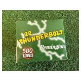 500 Rounds Remington 22 Thunderbolt Long Rifle 500 Rounds Remington 22 Thunderbolt Long Rifle