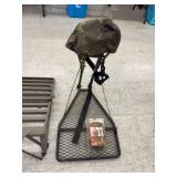 Grandslam Model GS 3400 Super Star Tree Stand & New Bear River Safety Belt Grandslam Model GS 3400 Super Star Tree Stand & New Bear River Safety Belt