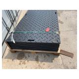 SDLANCH IRGPM Diamond Plated/Smooth Ground Protection Mat 4X8 (IRGPM-4x8x05)