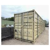 MMSU4003200 // Sea Container with 4 Side Doors, 40HC, Single Trip
