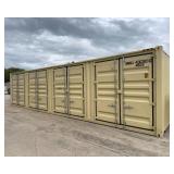 MMSU4003200 // Sea Container with 4 Side Doors, 40HC, Single Trip