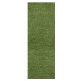 Ottomanson Evergreen Collection 7 ft. x 15 ft. Indoor/Outdoor Green Realistic Feel Artificial Grass Runner Rug,15ft. x 6ft. 6in. Customer Returns See Pictures