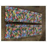 Lot of Hampton Bay 43 in. W x 21.5 in. D Outdoor Universal Chaise Lounge Cushion in Siesta Leaf  Customer Returns See Pictures