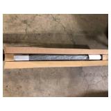 FUFU&GAGA 36 in. H x 4.5 ft. W Black Iron Rail Kit Handrails for Outdoor Steps Fit 3 or 4 Steps Stair Railing in Black Customer Returns See Pictures