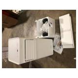 Vissani 5,000 BTU 115-Volt 3-in-1 Portable Air Conditioner Unit Cools up to 150 sq. ft. with Dehumidifier and Remote in White Customer Returns See Pictures