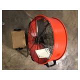 Commercial Electric 24 in. 2-Speed Heavy Duty Tilt Drum Fan Customer Returns See Pictures