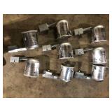 HALO 6 in. Air-Tite, IC Rated, Remodel, Recessed Housing, (6-Pack) Customer Returns See Pictures
