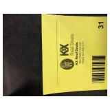 HARDWOOD REFLECTIONS 4 ft. L x 30 in. D Unfinished Birch Solid Wood Butcher Block Desktop Countertop with Eased Edge  Customer Returns See Pictures