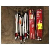 Lot of Husky Metal Pulsating Sprinkler with Tripod   Customer Returns See Pictures