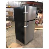 Vissani 7.1 cu. ft. Manual Defrost Convertible Upright Freezer in Stainless Steel Look     Customer Returns See Pictures