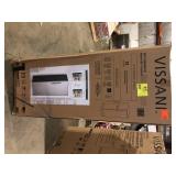 Vissani 24 in. 11 cu. ft. Convertible Auto Defrost Garage Ready Upright Freezer/Refrigerator in Stainless Steel, Energy Star Damage  Customer Returns See Pictures