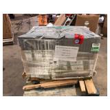 30 Boxes of TrafficMaster Capel Bianco 6 in. x 24 in. Matte Ceramic Wood Look Floor and Wall Tile (17 sq. ft./Case)  Customer Returns See Pictures