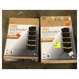 Lot of HDX Steel Wire Garage Storage Tote Rack with Casters for 27 Gal. Totes in Black (22 in. W x 69 in. H x 28.5 in. D)  Customer Returns See Pictures