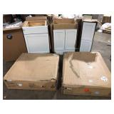 Lot of Assorted  Kitchen Cabinets Various Models and Conditions Customer Returns See Pictures