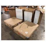 Lot of Assorted  Kitchen Cabinets Various Models and Conditions Customer Returns See Pictures