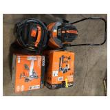 Lot of Assorted Ridgid Wet/Dry Shop Vacs Used  Missing Parts  Various Models and Conditions   Customer Returns See Pictures