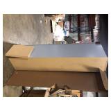 Hampton Bay Shaker 18 in. W x 24 in. D x 90 in. H Assembled Pantry Kitchen Cabinet in Dove Gray    Customer Returns See Pictures