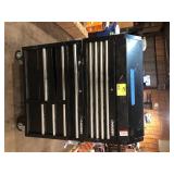 Husky Tool Storage 42 in. W x 18 in. D Standard Duty Black Tool Chest Combo No  Keys Damaged  Customer Returns See Pictures