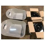 Lot of Wheelbarrow Missing Parts Customer Returns See Pictures