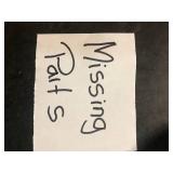 Lot of Wheelbarrow Missing Parts Customer Returns See Pictures