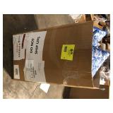 Lot of Throw Pillows on Blue with Palm tree Design  Customer Returns See Pictures