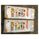 Lot of  HDX 48 in. W x 72 in, H x 18 in. D Commercial ChromeMax 6-Shelf Storage Unit Customer Returns See Pictures