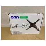 onn Spring Assisted Full Motion Mount for 24" to 65" TVs