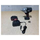 Hyper Tough 20V Max Brushless 1/2-inch Mid-Torque Cordless Impact Wrench with 4.0Ah Lithium-Ion Battery and Charger