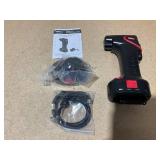 Hyper Tough DC 12V Cordless Portable Pistol Tire Inflator with Pre-set Digital Gauge-100psi