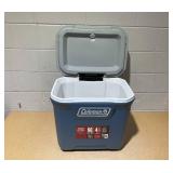 Coleman 316 Series 60QT Ice Chest Rolling Cooler with Wheels, Lakeside Blue