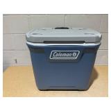 Coleman 316 Series 60QT Ice Chest Rolling Cooler with Wheels, Lakeside Blue