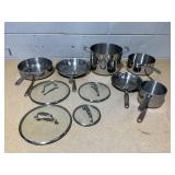 Tramontina Tri-Ply Clad 10 pc Stainless Steel Cookware Set