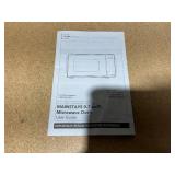 Mainstays 0.7 Cu ft Countertop Microwave Oven, 700 Watts, Red