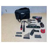 Hyper Tough 12V Max Cordless 3/8-inch Drill Driver 50-Piece Project Kit with 1.5Ah Lithium-Ion Battery, Charger, and Storage Bag